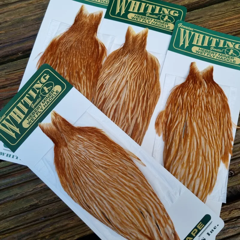 Whiting Hebert Miner Hen Cape in Medium Ginger-3